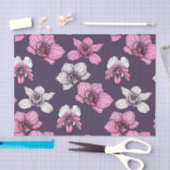 Rosa Orchideen-Blume Seidenpapier (Handwerk)
