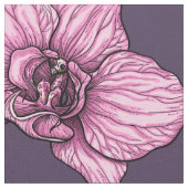 Rosa Orchideen-Blume Stoff (Nahaufnahme)