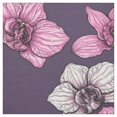 Rosa Orchideen-Blume Stoff (Muster)