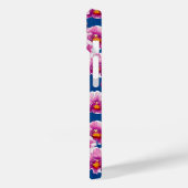 Rosa Orchideen Case-Mate iPhone Hülle (Rückseite / Links)