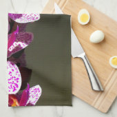 Rosa Orchideen Handtuch (Viertel Falte)