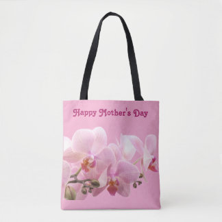 Rosa Orchideen “Happy Mother’s Day”- Tasche