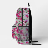 Rosa Orchideen im Blut Bedruckter Rucksack (Rechts)