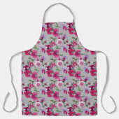 Rosa Orchideen im Blut Schürze (Vorderseite)