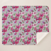 Rosa Orchideen in der Blüte Sherpadecke (Vorderseite (Horizontal))