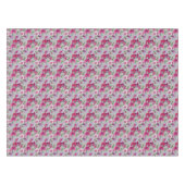 Rosa Orchideen in der Blüte Tischdecke (Vorderseite (Horizontal))