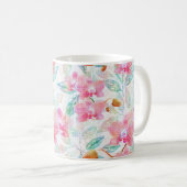 Rosa Orchideen. Kaffeetasse (VorderseiteRechts)