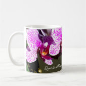 Rosa Orchideen Kaffeetasse (Links)