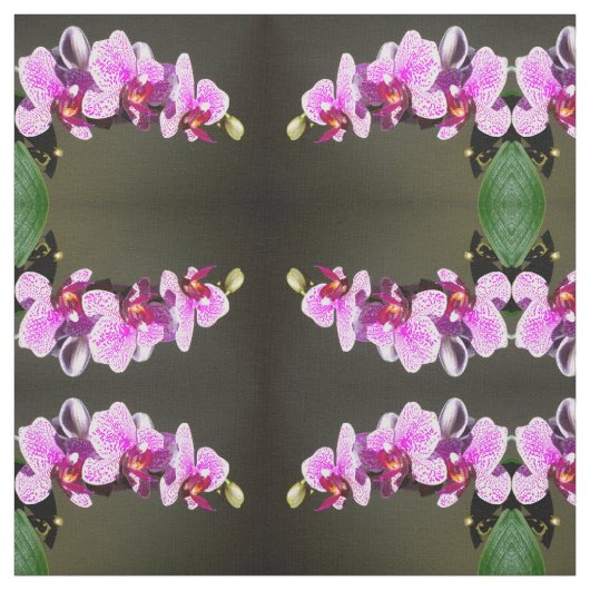 Rosa Orchideen Stoff (Muster)