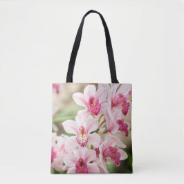 Rosa Orchideen-Taschen-Tasche wiederverwendbar Tasche