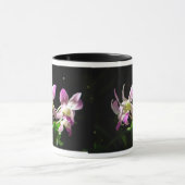 Rosa Orchideen Tasse (Zentrum)