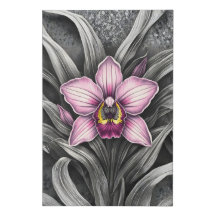 Rosa Orchideenblüte