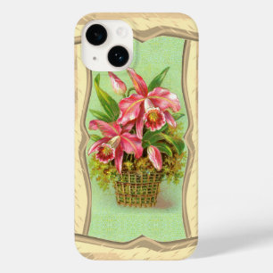 Rosa Orchideenblüten Case-Mate iPhone 14 Hülle