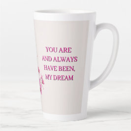 Rosa Orchideenstrauß mit zarten Blüten Milchtasse