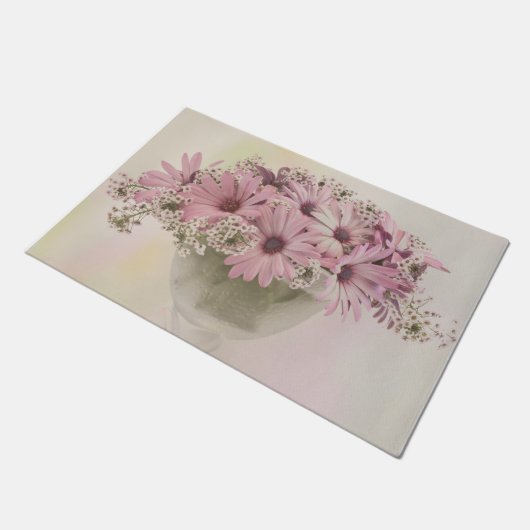 Rosa Osteospernum Fußmatte (Schrägansicht)