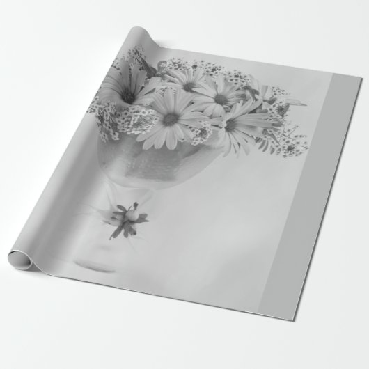 Rosa Osteospernum Geschenkpapier (Ungerollt)