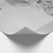 Rosa Osteospernum Geschenkpapier (Ecke)