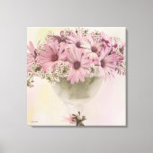 Rosa Osteospernum Leinwanddruck (Vorderseite)