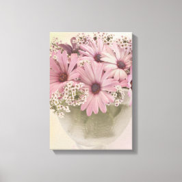 Rosa Osteospernum Leinwanddruck