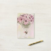 Rosa Osteospernum Post-it Klebezettel (Auf Schreibtisch)