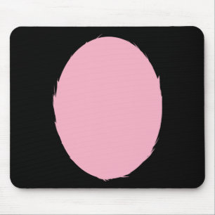 Rosa Osterhasen-Bauch-Kostüm-Shirt Osterhase Mousepad