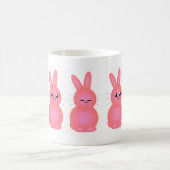 Rosa Osterhasen Kaffeetasse (Mittel)