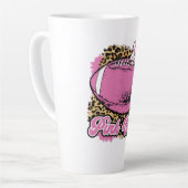 Rosa Out mit Rugby (Softball) Ball Milchtasse (Linke Ecke)