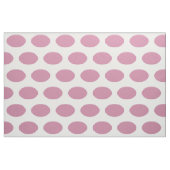 Rosa Ovale mit weißem Hintergrund Stoff (Fat Quarter (45,7 x 55,9 cm))
