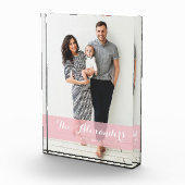 Rosa Overlay | Block für personalisierte Fotos (Rechts)