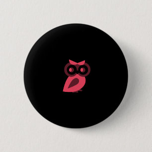 Rosa Owl Button