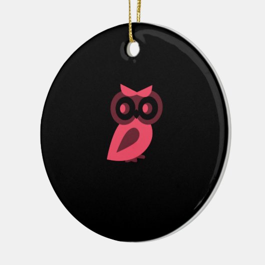 Rosa Owl Ornament (Links)