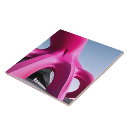 Rosa Ozeanarchitektur - Tile Fliese (Seite)