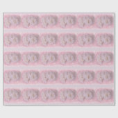 Rosa-Packpapier Geschenkpapier (Flach)