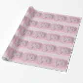 Rosa-Packpapier Geschenkpapier (Ungerollt)