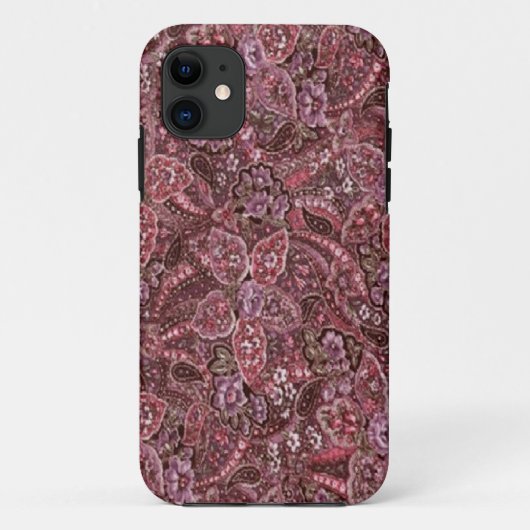 Rosa Paisley-Druck iPhone 5 Abdeckung Case-Mate iPhone Hülle (Rückseite)