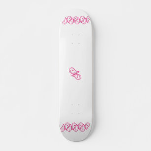 Rosa Paisley Skateboard