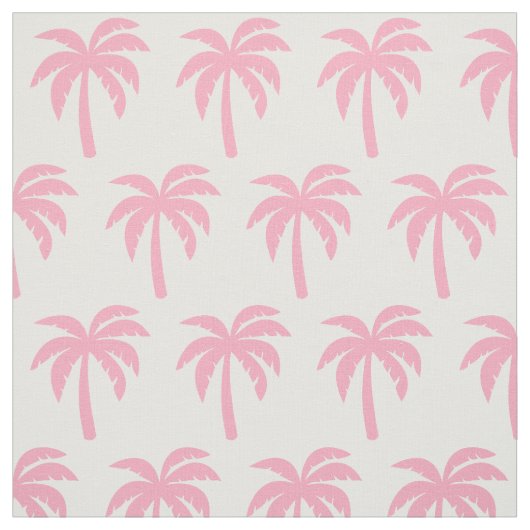 Rosa Palme-Gewebe Stoff (Muster)