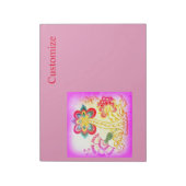 Rosa Palme Thunder_Cove Notizblock (Rotiert)