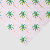 Rosa Palmen (Design 73 Pink Serie) Seidenpapier (Ausschnitt)