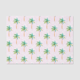 Rosa Palmen (Design 73 Pink Serie) Seidenpapier