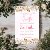 Rosa Pampasdusche Einladung