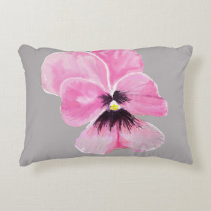 Rosa Pansy-Kissen Dekokissen