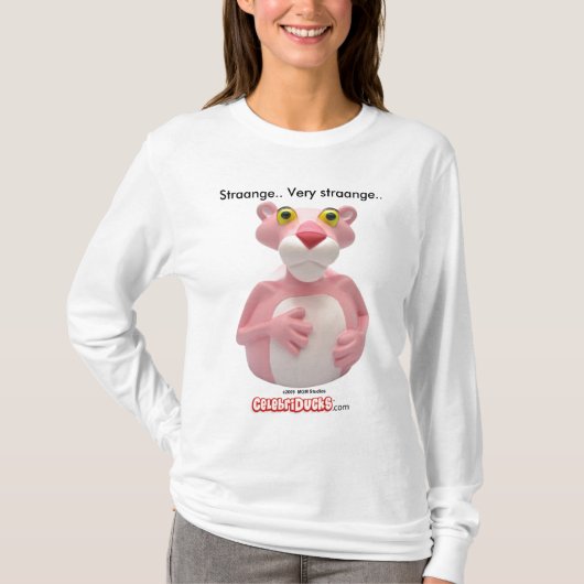 Rosa Panther-Gummienten-Kapuzenpullis T-Shirt (Vorderseite)