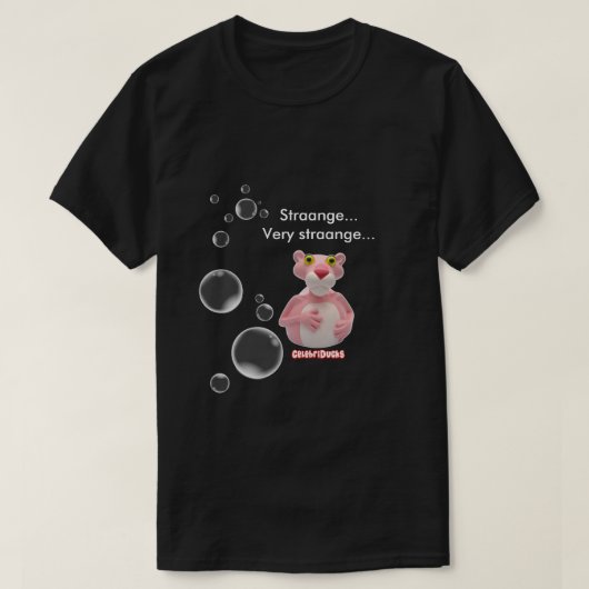 Rosa Panther-Parodie-Gummienten-T-Shirt T-Shirt (Design vorne)