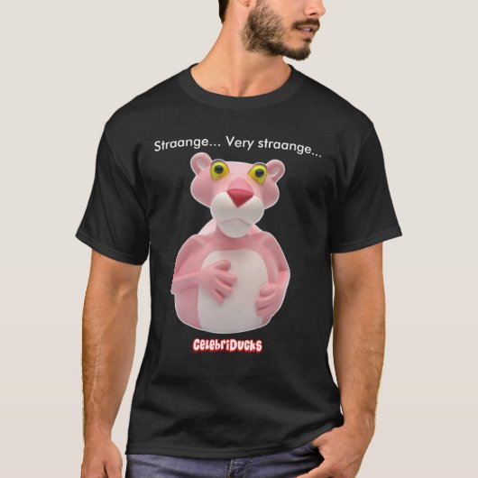Rosa Panther-T-Shirt Parodie CelebriDucks T-Shirt (Vorderseite)