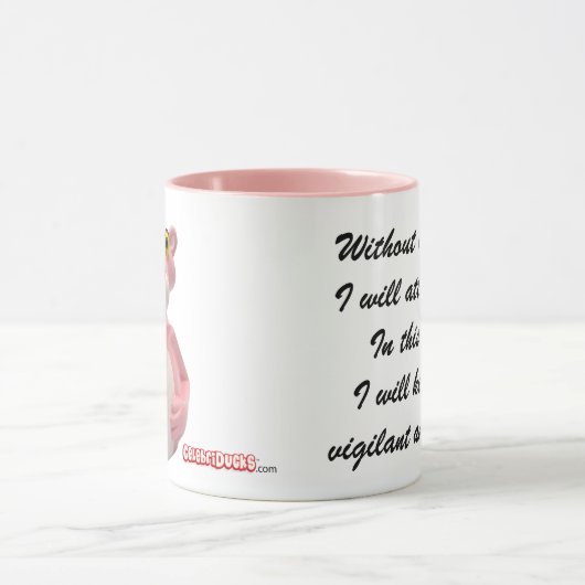 Rosa Panther-Tasse - CelebriDucks Tasse (Zentrum)