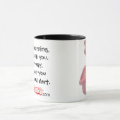 Rosa Panther-Tassen durch CelebriDucks.com Tasse (Zentrum)