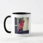 Rosa Papageien-Tasse Tasse (Links)