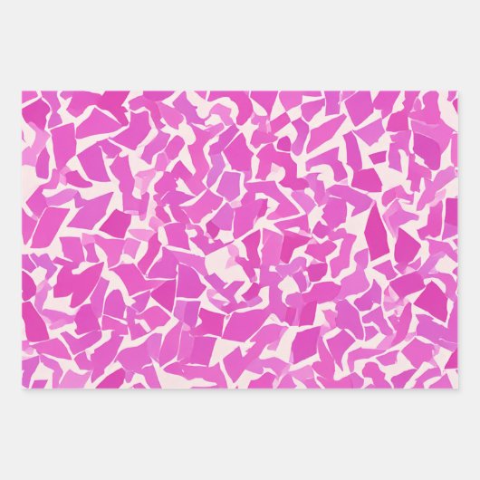 Rosa Papier - Drei (Vorderseite 2)