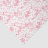 rosa Papiere und Dosen Seidenpapier (Ausschnitt)